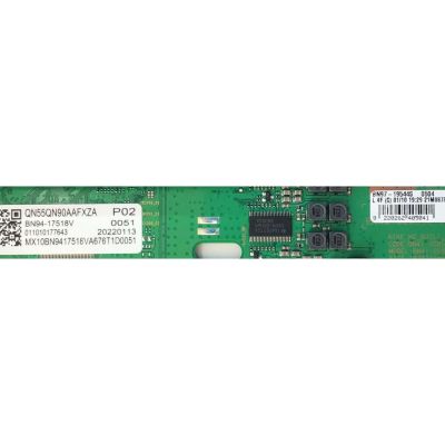 MAIN PARA SMART TV SAMSUNG QLED 4K RESOLUCIÓN ( 3840 x 2160 ) / NUMERO DE PARTE BN94-17518V / BN41-02855C / BN9417518V / 011010177643 / 20220113 / BN94-19544S / PANEL CY-TA055FLAV1H / MODELO QN55QN90AAFXZA AA06 - Imagen 2